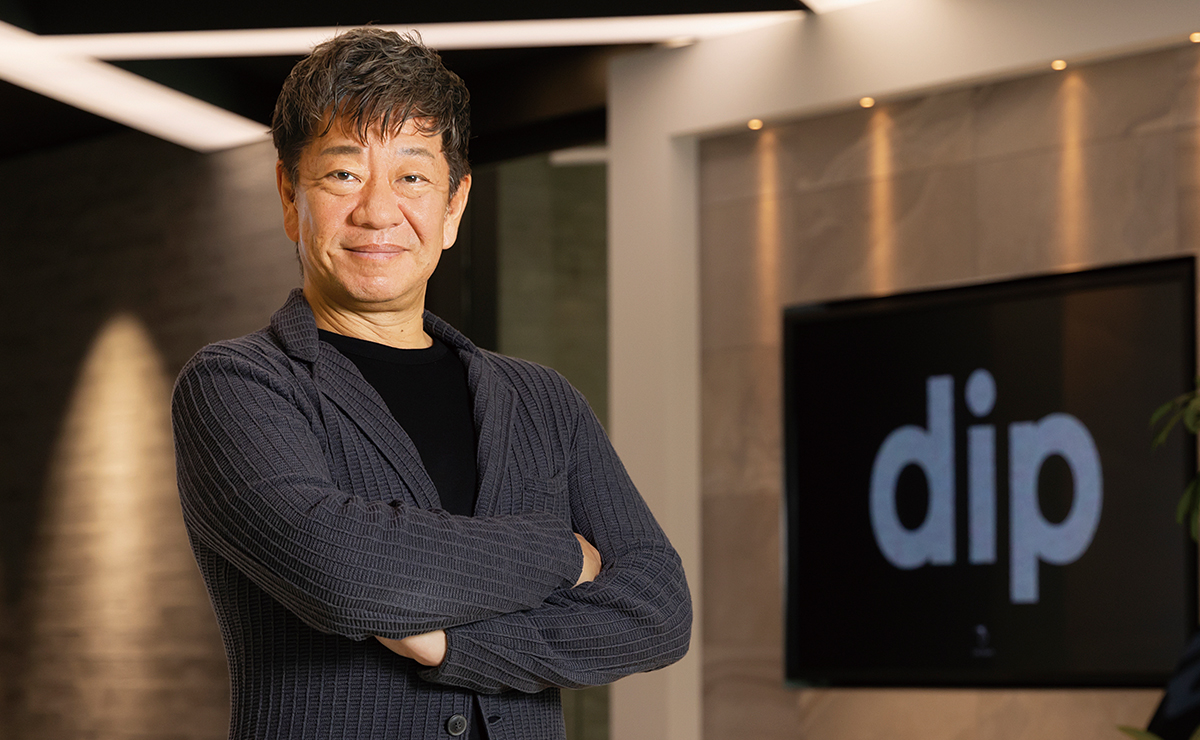 ディップ株式会社　代表取締役社長 兼 CEO　冨田 英揮